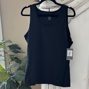 NWT Copper Life Black Tank with Lower Back Support, Women’s Size 2XL
